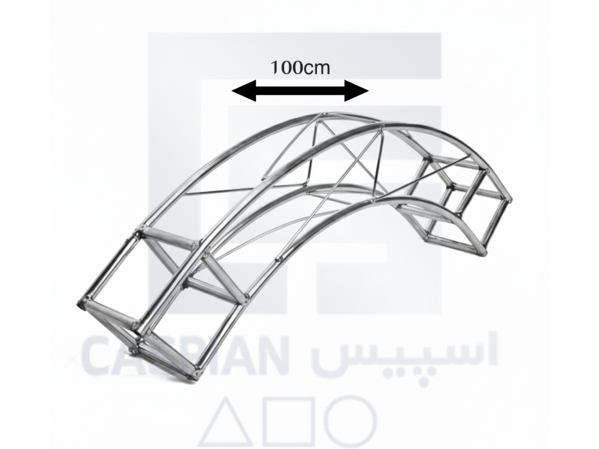 اسپیس فریم کِرو (منحنی) 100cm